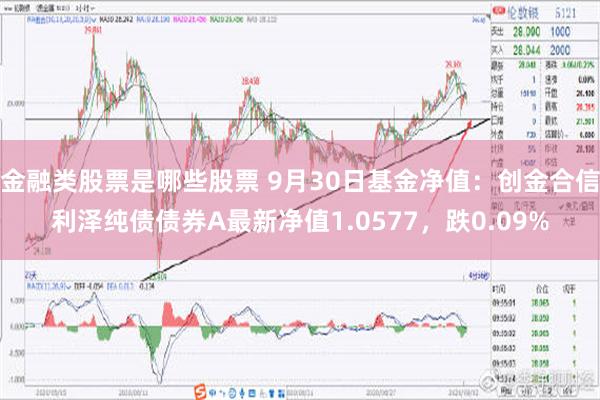 金融类股票是哪些股票 9月30日基金净值：创金合信利泽纯债债券A最新净值1.0577，跌0.09%