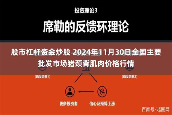 股市杠杆资金炒股 2024年11月30日全国主要批发市场猪颈背肌肉价格行情